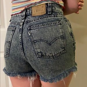Vintage Levi’s Silver Tab Cutoffs Shorts